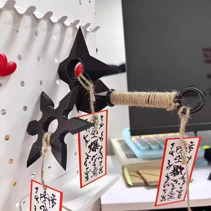 Shuriken Pen Base, Dart Weapon Model, Magnetic Ninja Explosive Symbol Shuriken Pen, Fridge Magnet